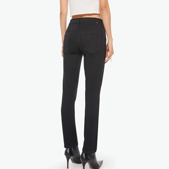 Mother The Mid Rise Dazzler Ankle Not Guilty Black Size 34 - Picture 2 of 13